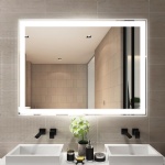 Luminated mirror light